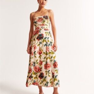 The A&F Emerson Crepe Midi Dress